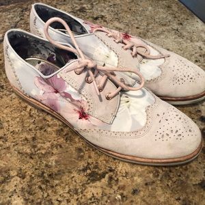 Ted Baker Floral Oxfords